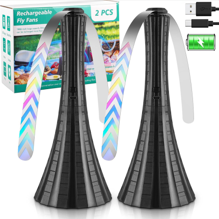 Rechargeable Fly Repellent Fan